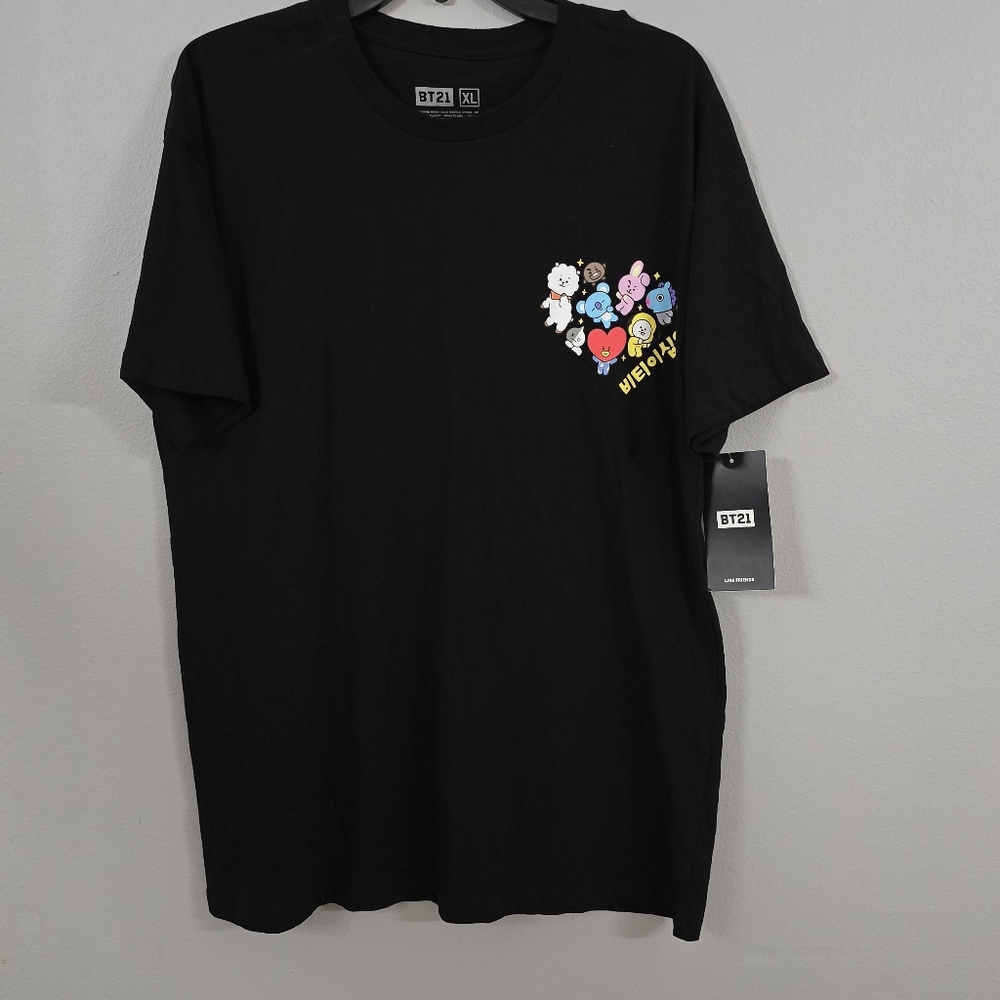BT21 t shirt size XL